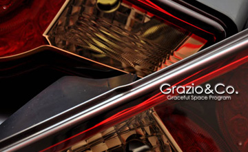 Grazio(グラージオ) トヨタ86 コンビカラードテール・レッド×ブラッククリスタル