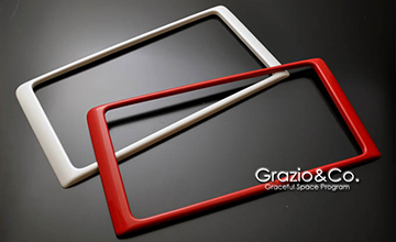 Grazio(グラージオ) ZN6系トヨタ86用カラード・ナンバーフレーム