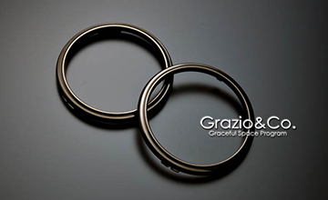 Grazio(グラージオ) トヨタ86 サイドレジスターベゼル(4)|ブラッククローム