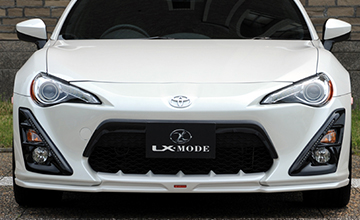 LX-MODE(LXモード) トヨタ86 フロントスポイラー|FRP(純正色塗装)