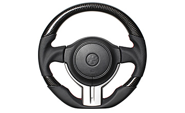 REAL(レアル) ZN6系・ZC6系前期86・BRZ用Dライン・カーボンステアリング