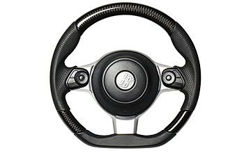 REAL(レアル) ZN6系・ZC6系後期86・BRZ用Dライン・カーボンステアリング
