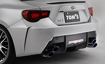 TOM'S(トムス) ZN6系トヨタ86用リアバンパー
