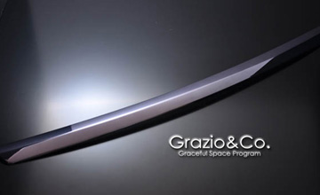 Grazio(グラージオ) P10系アクア用フロントバンパーガーニッシュ