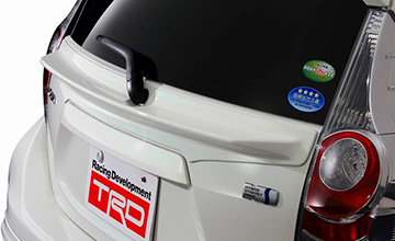TRD 10系アクア用テールゲートスポイラー