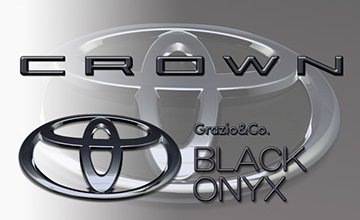 Grazio(グラージオ) クラウンクロスオーバー ブラッククロームエンブレム(2)|ブラックオニキス