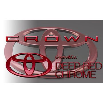 grazio emblem sh red chrome