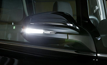 VALENTI(ヴァレンティ) エスクァイア LEDウインカーミラー|LEDライトマーカー点灯