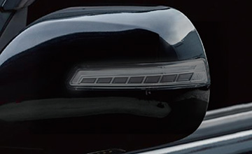 VALENTI(ヴァレンティ) ハイエース LEDウインカーミラー・シーケンシャルウインカータイプ|スモーク