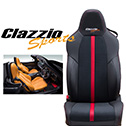 200系S-GLハイエース　レザーシートカバー・スポーツ　Clazzio(クラッツィオ)/スポーツ