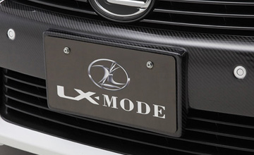 LX-MODE(LXモード) L10系前期レクサスGS用ライセンスプレートベース
