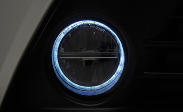 REVIER(レヴィーア) レクサスIS LEDイカリングフォグランプ(3)|ブルー