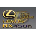 L20系レクサスRX　エンブレムパーツ・ゴールドエンブレム　Grazio(グラージオ)/エンブレム