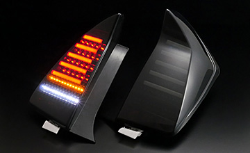  プリウス LEDテール・シーケンシャルウインカータイプ(2)|スモークレンズ/ブラック