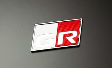 Grazio(グラージオ) GRヤリス GRプレート(2)|G/ホワイト ・ R/レッド