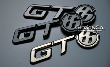Grazio(グラージオ) ZN6系トヨタ86用GT86エンブレム