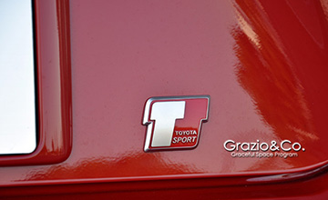 Grazio(グラージオ) トヨタ86 T-SPORTエンブレム|装着見本