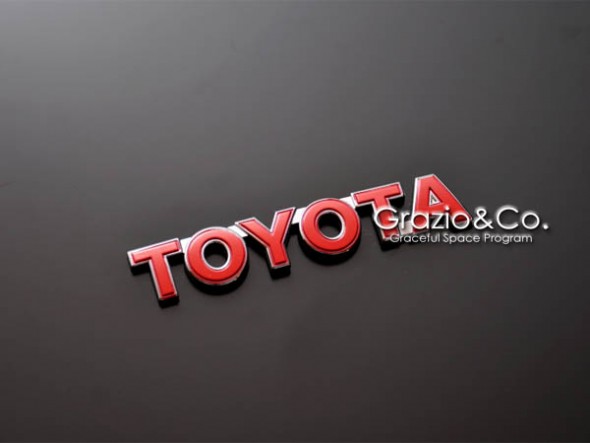 Grazio(グラージオ)　トヨタ86 TOYOTAエンブレム・レッド