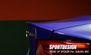 ZC6系BRZ　エアロパーツ・トランクリップスポイラー　Grazio(グラージオ)/SPORTS DESIGNエアロ(2)