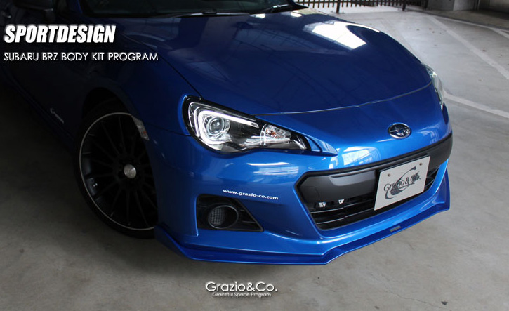 Grazio(グラージオ) SPORTS DESIGNエアロ　BRZ　フロントスポイラー