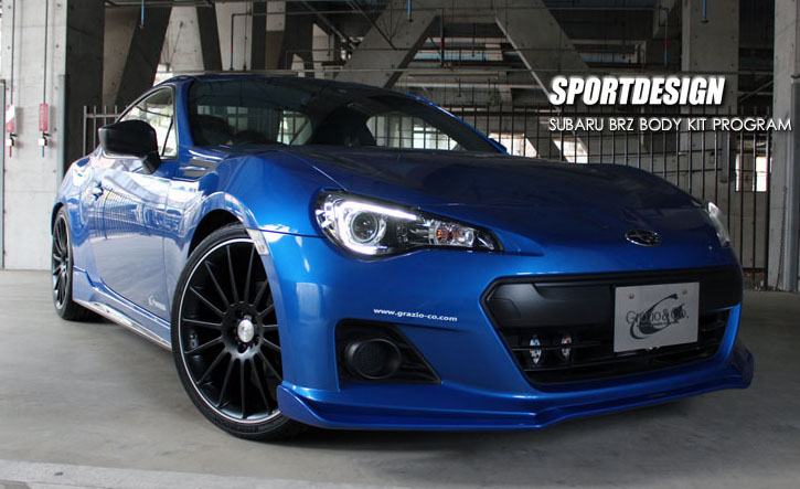 Grazio(グラージオ) SPORTS DESIGNエアロ　BRZ　3点セット