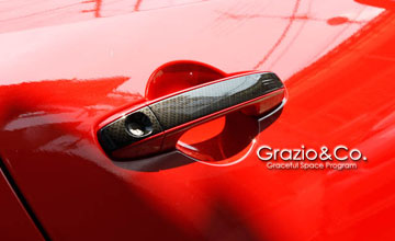 Grazio(グラージオ)　トヨタ 86　カーボンコンビドアハンドルユニット