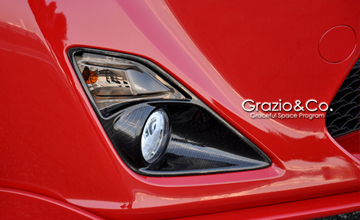 ZN6系トヨタ86　カーボン・フロントウインカーカバー　Grazio(グラージオ)(1)