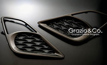 Grazio(グラージオ)　トヨタ 86 前期　カーボンルック フロントターンランプカバー