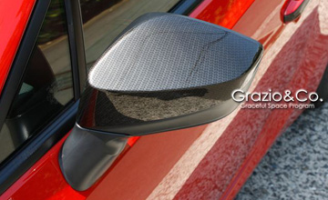 Grazio & Co.(グラージオ)　トヨタ 86　カーボンルック ドアミラーカバー