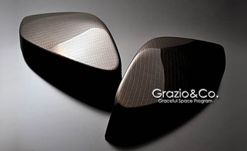 Grazio(グラージオ) ZN6系トヨタ86用カーボン・ミラーカバー