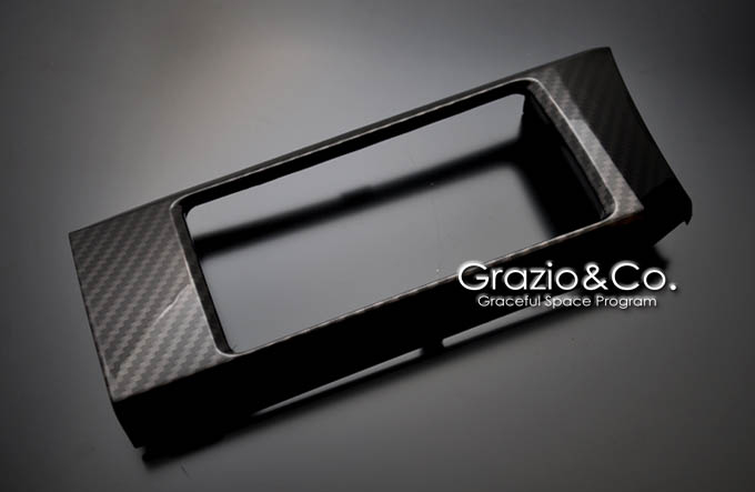 Grazio(グラージオ) トヨタ86 インテリアパネルパーツ カーボン・モニターフレーム ZN6系