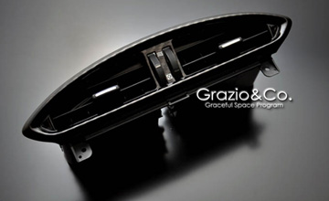 ZN6系トヨタ86　インテリアパネルパーツ・カーボン・センターレジスター　Grazio(グラージオ)/インテリアパネル(1)