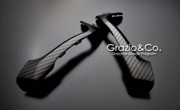 Grazio(グラージオ)　トヨタ 86　カーボンルック インサイドドアグリップオーナメント