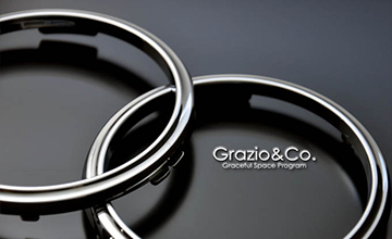 Grazio(グラージオ)　トヨタ 86　メッキ・カーボン サイドレジスターベゼル