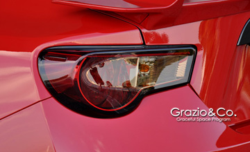 Grazio(グラージオ)　トヨタ 86　コンビカラードテールレンズ レッド×ブラッククリスタル