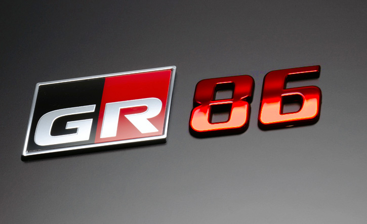 Grazio(グラージオ)　GR86 レッドクロームエンブレム