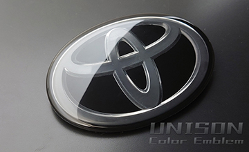UNISON-純正エンブレム改　GR86/ZN8系　GRエンブレム マットブラック（エンブレム）(2)