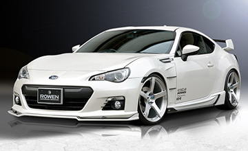 ZC6系前期BRZ　エアロパーツ・3点セット　ROWEN(ロェン)/RR STREET ZEROエアロ(1)