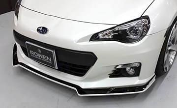 ZC6系前期BRZ　エアロパーツ・フロントスポイラー　ROWEN(ロェン)/RR STREET ZEROエアロ(1)