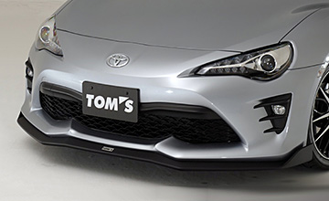 ZN6系後期トヨタ86　エアロパーツ・フロントスポイラー　TOM'S(トムス)/エアロ(1)