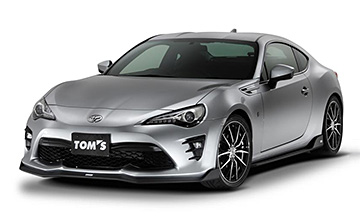 ZN6系後期トヨタ86　エアロパーツ・フロントスポイラー　TOM'S(トムス)/エアロ(2)