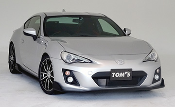 ZN6系前期トヨタ86　エアロパーツ・フロントバンパー　TOM'S(トムス)/Racingエアロ(2)