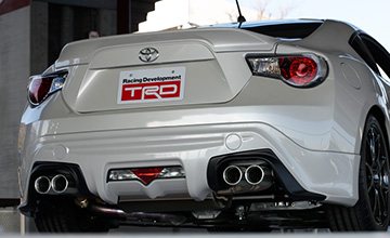 TRD トヨタ86 マフラー・ハイレスポンスマフラーVer.R