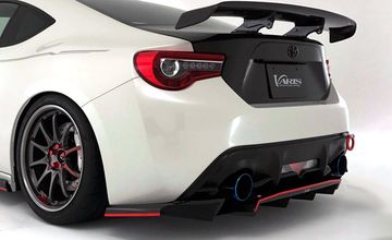 ZN6系トヨタ86　エアロパーツ・カーボンGTウイング・ハイパーナロー　VARIS(バリス)/エアロ(2)