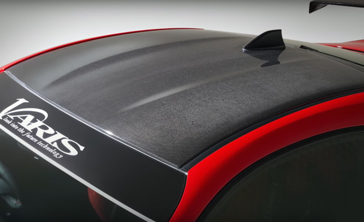 GR86用カーボンルーフ VARIS(バリス) エアロ