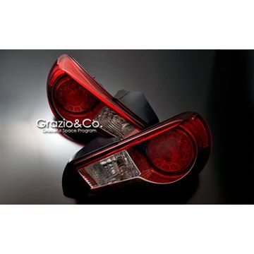 トヨタ86(ZN6系)用コンビカラードテール・レッド×クリアー Grazio(グラージオ)