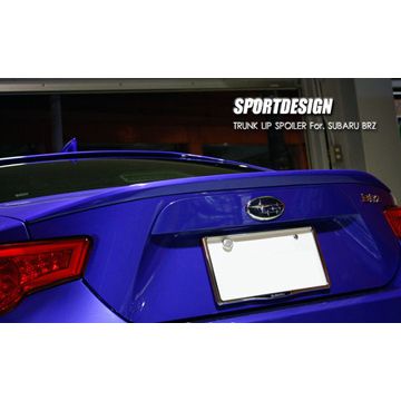 Grazio(グラージオ)　BRZ/ZC6系　トランクリップスポイラー（SPORTS DESIGNエアロ）(1)