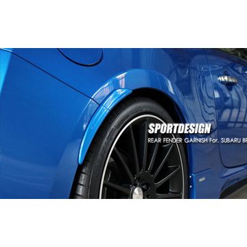 Grazio(グラージオ)　BRZ/ZC6系　リアフェンダーガーニッシュ（SPORTS DESIGNエアロ）(1)