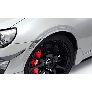 ご確認頂きありがとうございます86 ZN6 BRZ  ZC6  TRDフェンダーエクステンション　クロ