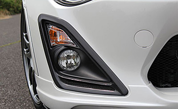 ZN6系前期トヨタ86用ウインカーフォグ移設パネル